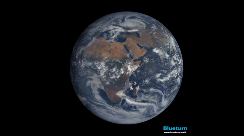 Blueturn: the overview effect